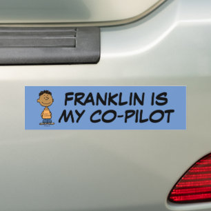Franklin Smiling Bildekal