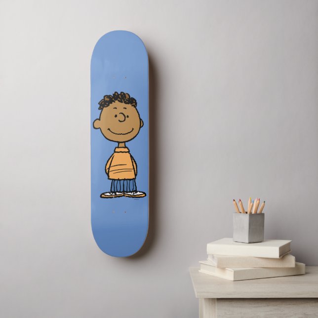 Franklin Smiling Mini Skateboard Bräda 18,5 Cm (Väggkonst)