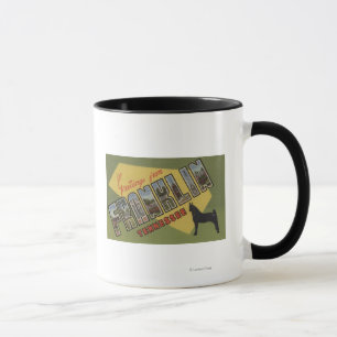 Franklin Tennessee - stora brevplatser Mugg