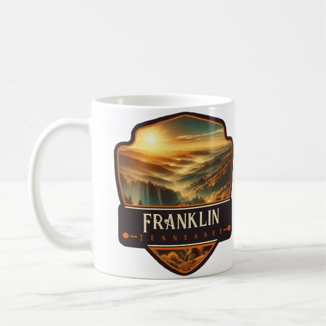 Franklin, Tennessee | VINTAGE Kaffemugg (Vänster)