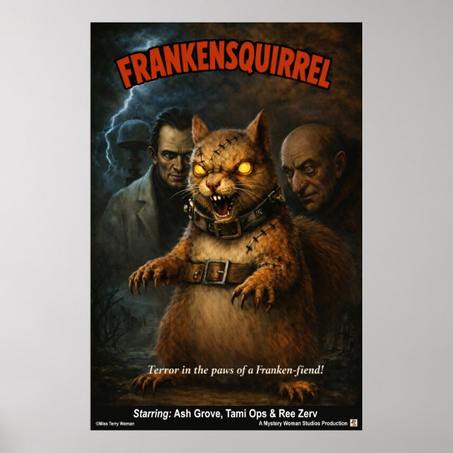 Franklinekorre Poster (Framsidan)