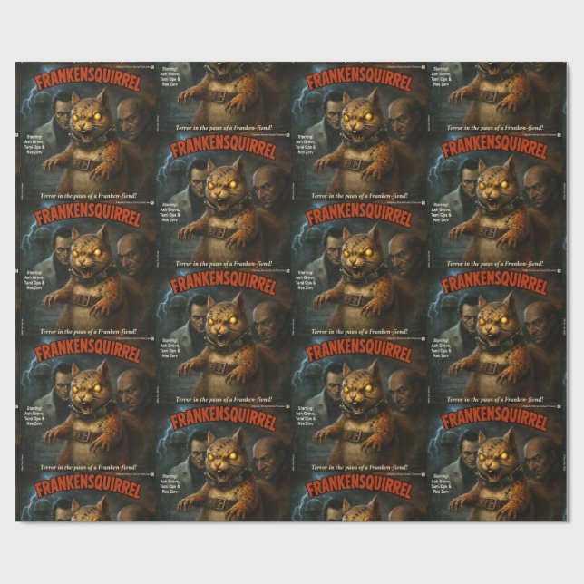 Franklinekorre Presentpapper (Platt)