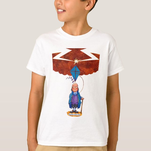Franklins drake tee shirt (Framsida)