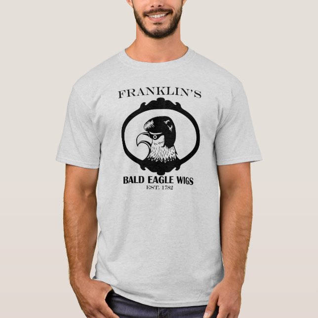 Franklins örnWigs Tee Shirt (Framsida)