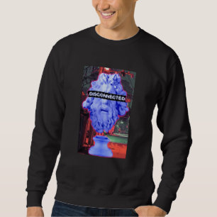 Frånkopplade Streetwear Grunge Clothes Aesthetic Lång Ärmad Tröja