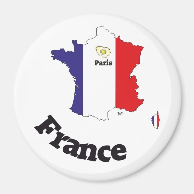 Frankreich France Francia Magnete Magnet (Framsidan)