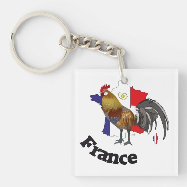 Frankreich France Francia Schlüsselanhänger (Framsidan)