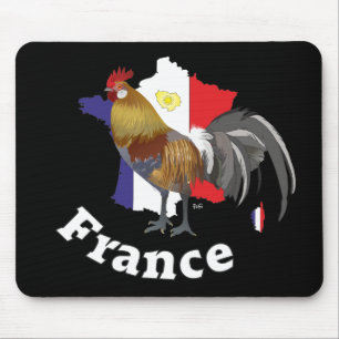 Frankreich - Frankrike Mousepad Musmatta