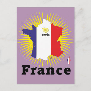 Frankreich - Frankrike Postkarte Vykort