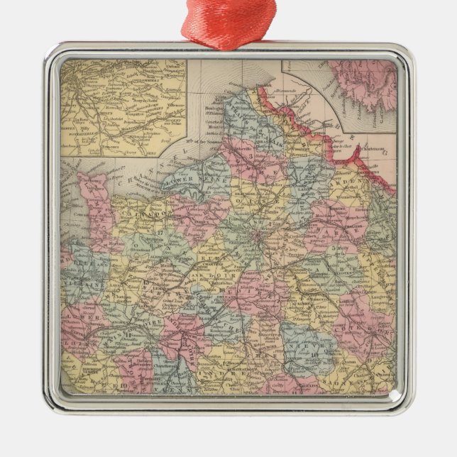 Frankrike 10 julgransprydnad metall (Framsidan)