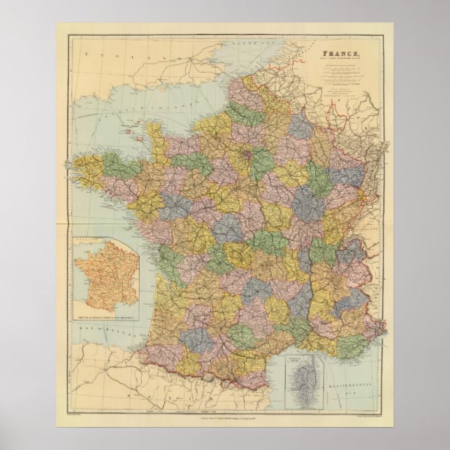 Frankrike 11 poster (Framsidan)