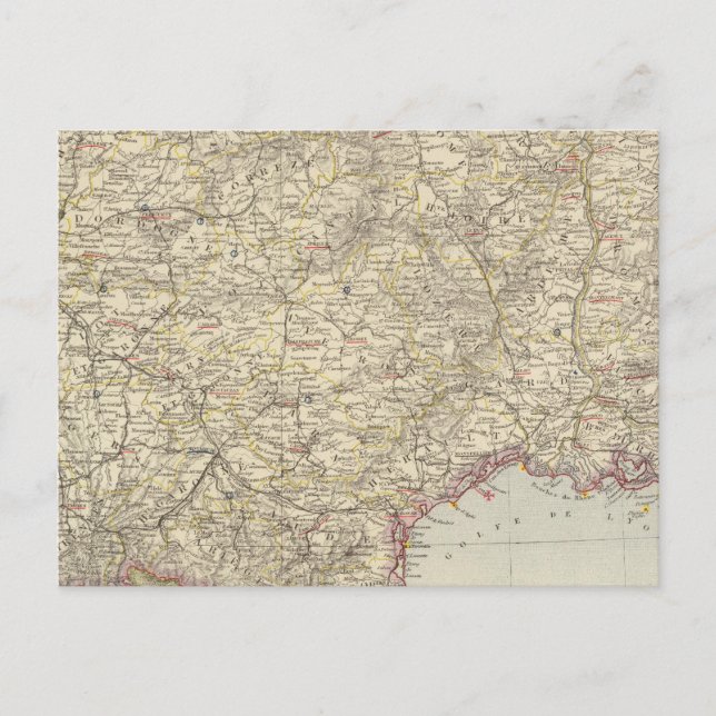 Frankrike 12 vykort (Framsida)