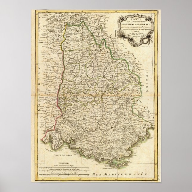 Frankrike 13 poster (Framsidan)