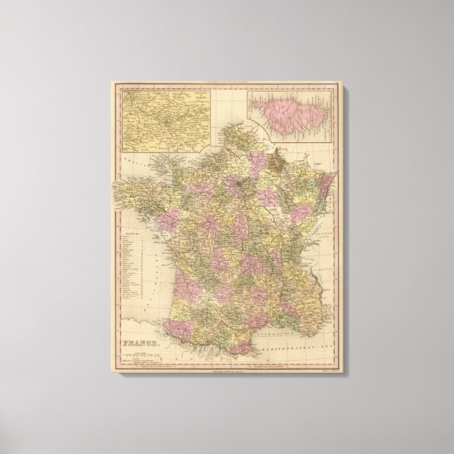 Frankrike 14 canvastryck (Framsida)