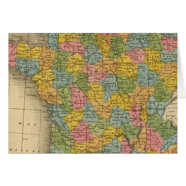 Frankrike 14 hälsningskort (Framsidan Horizontal)