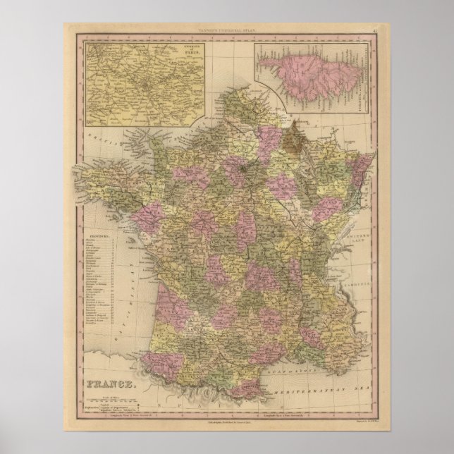 Frankrike 17 poster (Framsidan)