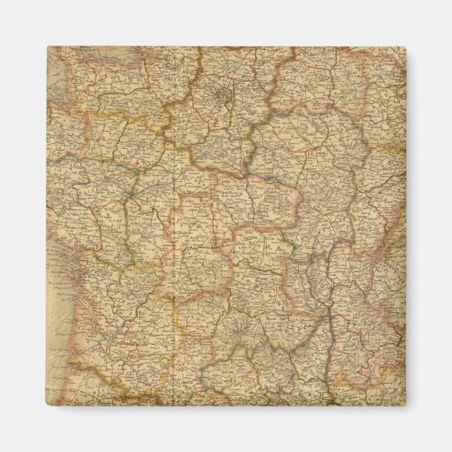 Frankrike 18 magnet (Framsidan)