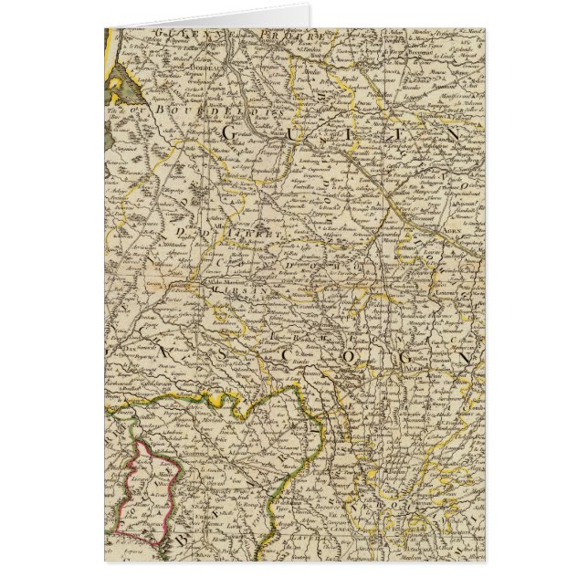 Frankrike 20 hälsningskort (Framsidan)