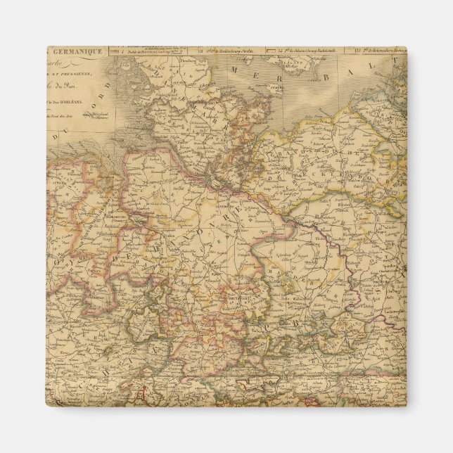 Frankrike 23 magnet (Framsidan)