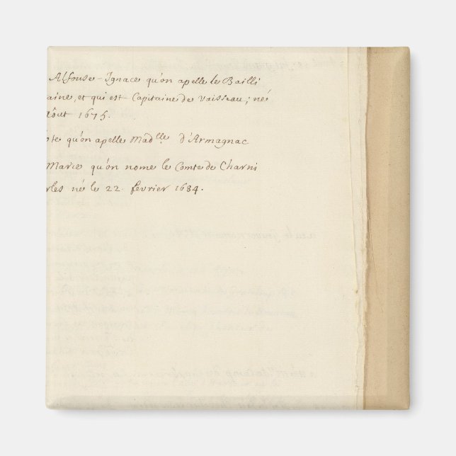 Frankrike 25 magnet (Framsidan)