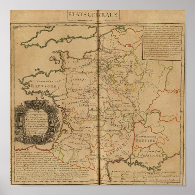 Frankrike 25 poster (Framsidan)