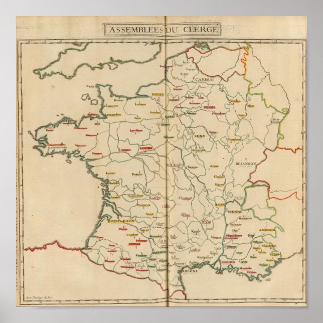 Frankrike 26 poster (Framsidan)