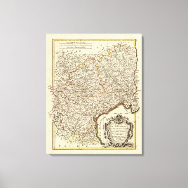 Frankrike 27 canvastryck (Framsida)