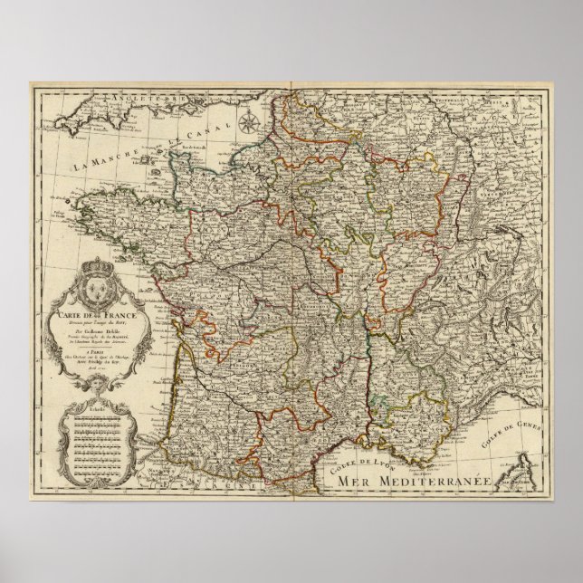 FRANKRIKE 2 POSTER (Framsidan)