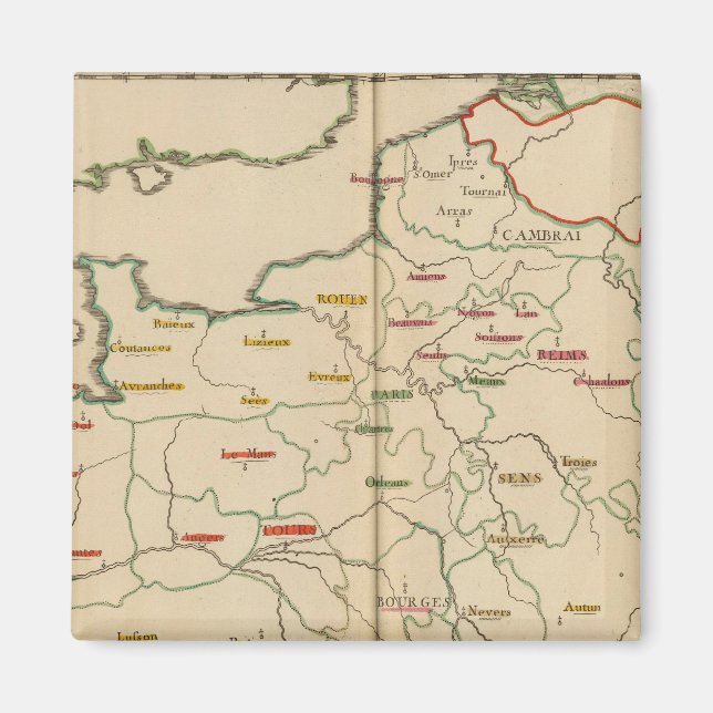 Frankrike 30 magnet (Framsidan)