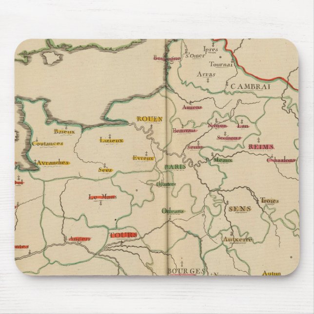 Frankrike 30 musmatta (Framsidan)