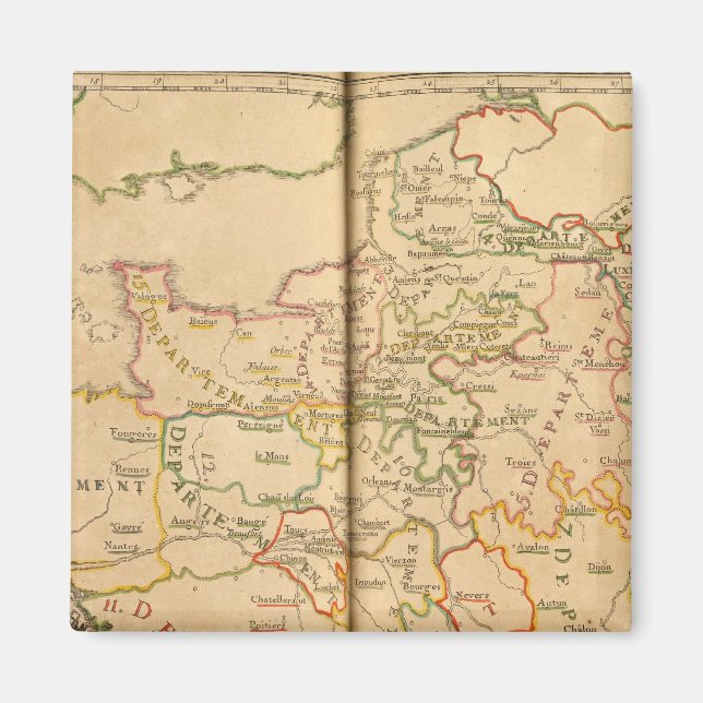 Frankrike 33 magnet (Framsidan)