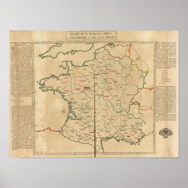 Frankrike 33 poster (Framsidan)