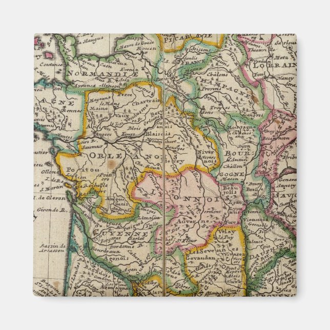 Frankrike 36 magnet (Framsidan)