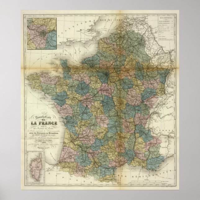 Frankrike 36 poster (Framsidan)