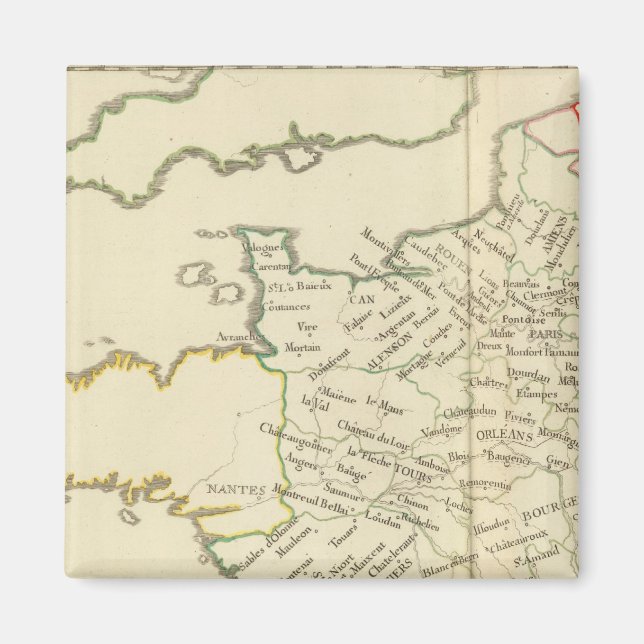 Frankrike 37 magnet (Framsidan)