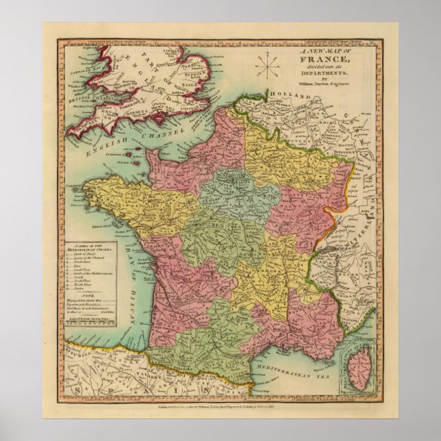 Frankrike 38 poster (Framsidan)