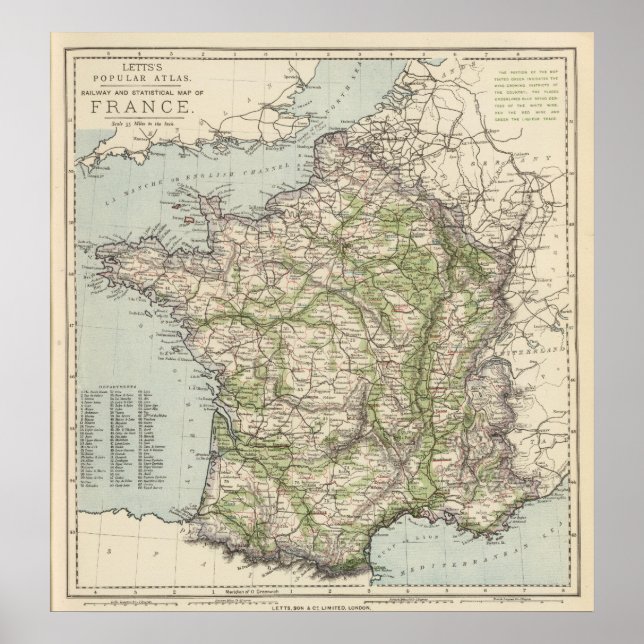 Frankrike 41 poster (Framsidan)