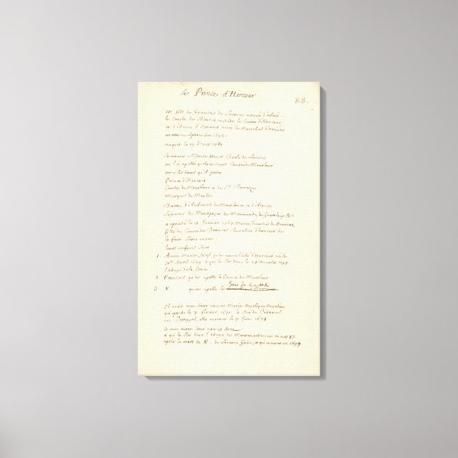 Frankrike 52 canvastryck (Framsida)