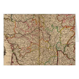 Frankrike 52 hälsningskort