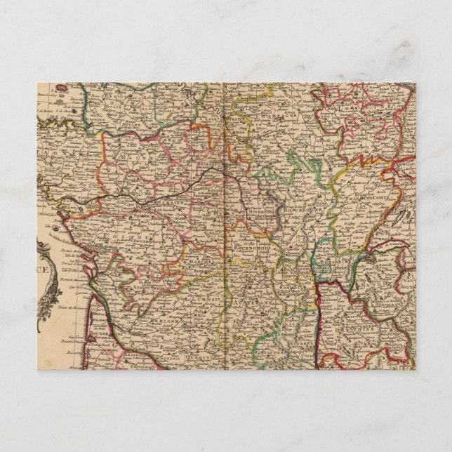 Frankrike 52 vykort (Framsida)