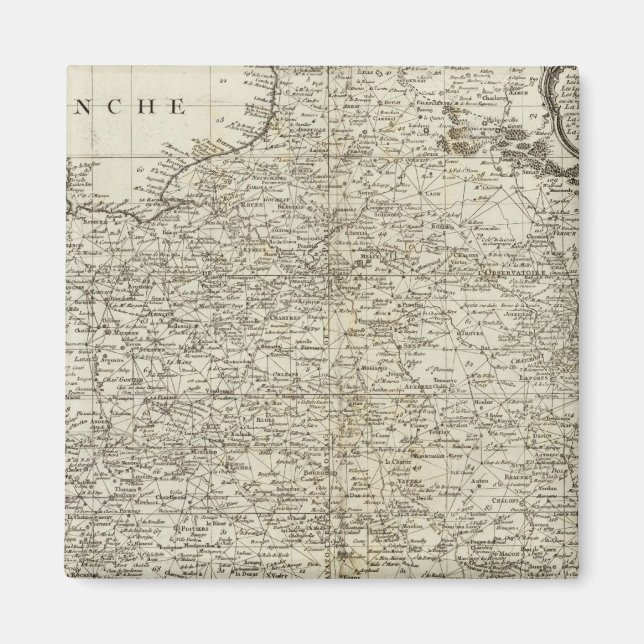 Frankrike 54 magnet (Framsidan)