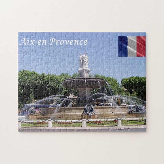 Frankrike - Aix-en-Provence - Pussel (Horisontell)