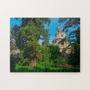 Frankrike Architecture Fransk Cathedral Nature Pussel