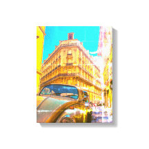 Frankrike Architecture Fransk Street Old Car Paris