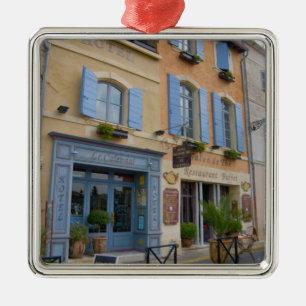 Frankrike, Arles, Provence, hotell och restaurang Julgransprydnad Metall