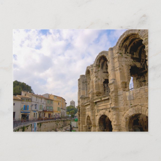 Frankrike, Arles, Provence, romersk amfiteater Vykort (Framsida)