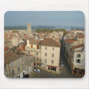 Frankrike, Arles, Provence, stadsvy från Musmatta