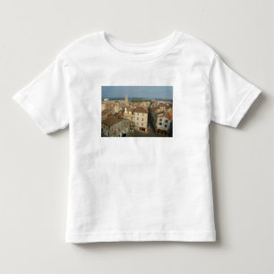 Frankrike, Arles, Provence, stadsvy från Tee Shirt