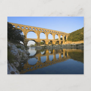 Frankrike, Avignon. Pont du Gard Roman Vykort