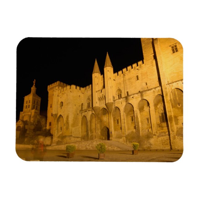 Frankrike, Avignon, Provence, Påvlens palats på na Magnet (Horisontell)